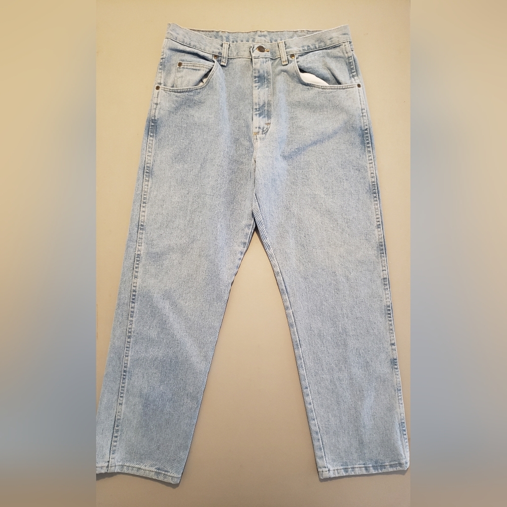 Wrangler Rugged Wear Light Blue Denim Jeans